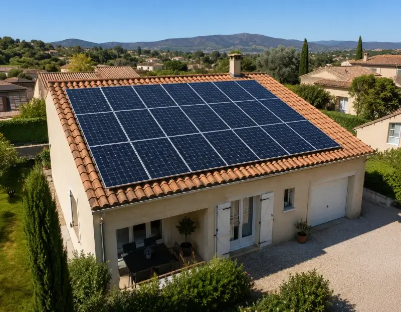 Prime à l'autoconsommation panneaux solaires Venasque — aide financière de l'État